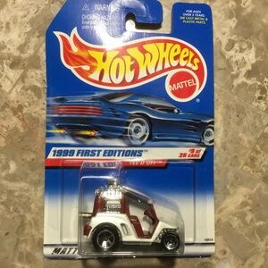 HotWheels -TEE’D OFF Golf Cart NICE!